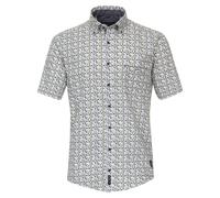 Casa Moda Casual Fit Hemd Kurzarm blau