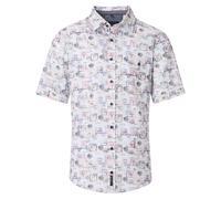 Casa Moda Casual Fit Hemd Kurzarm weiss