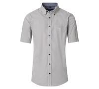 Kurzarmhemd CASAMODA "CASAMODA Freizeithemd Kurzarm Print", Herren, Gr. M, Normalgrößen, grün (hellgrün), 100% Baumwolle, bedruckt, comfort fit, Hemden (72266625-M) hellgrün