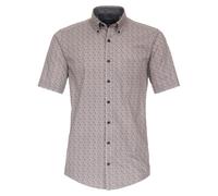 Casa Moda Casual Fit Hemd Kurzarm blau