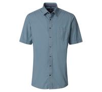 Kurzarmhemd CASAMODA "CASAMODA Freizeithemd Kurzarm Print", Herren, Gr. XL, Normalgrößen, grün, 100% Baumwolle, bedruckt, lässig geschnitten, Hemden (22952768-XL) grün