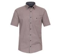 Casa Moda Casual Casual Fit Hemd Kurzarm rot