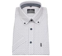 Kurzarmhemd - Casual Fit - Button Down - Kontrastknöpfe - Print - mehrfarbig Casa Moda