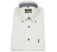 Kurzarmhemd - Casual Fit - Button Down - Kontrastknöpfe - Print - mehrfarbig Casa Moda