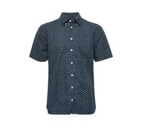 Kurzarmhemd CASUAL FRIDAY "Kurzarmhemd CFAnton", Herren, Gr. M, N-Gr, blau (schwarz navy), Obermaterial: 100% Baumwolle CO., Hemden (77953654-M) schwarz navy