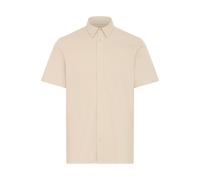 Kurzarmhemd CASUAL FRIDAY "Kurzarmhemd CFFolke", Herren, Gr. XXL, N-Gr, beige (island fossil), Obermaterial: 95% Baumwolle CO. 5% Elasthan EL., Hemden (24923219-XXL) island fossil