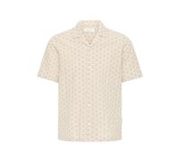 Kurzarmhemd CASUAL FRIDAY "Kurzarmhemd CFSamwell", Herren, Gr. 3XL, N-Gr, grau (plaza taupe), Obermaterial: 100% Baumwolle CO., Hemden (14955030-3X) plaza taupe