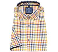 Kurzarmhemd - Comfort Fit - Button Down Kragen - kariert - mehrfarbig Redmond