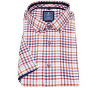 Kurzarmhemd - Comfort Fit - Button Down Kragen - kariert - mehrfarbig Redmond
