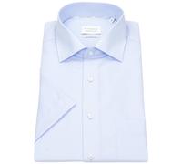 Kurzarmhemd - Comfort Fit - Kentkragen - hellblau Eterna