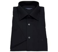 Kurzarmhemd - Comfort Fit - schwarz Casa Moda