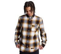 Kurzarmhemd DC SHOES "Marshal", Herren, Gr. L, US-Größen, braun (toffee), Obermaterial: 100% Baumwolle., Hemden (21032912-L) toffee