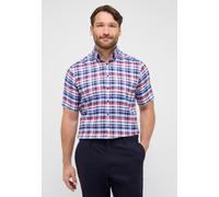 Kurzarmhemd ETERNA "COMFORT FIT", Herren, Gr. L, US-Größen, rot, 48% Baumwolle, 52% Lyocell, normal, Hemden Kurzarmhemd, EASY IRON (bügelleicht) (94844331-L)