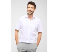 Kurzarmhemd ETERNA "MODERN FIT", Herren, Gr. 37, Normalgrößen, weiß, Popeline, 100% Baumwolle, tailliert, Hemden, NON IRON (bügelfrei) (62622256-37) weiß