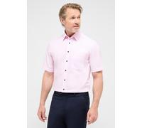 Kurzarmhemd ETERNA "MODERN FIT", Herren, Gr. 45, Normalgrößen, rosa, 100% Baumwolle, tailliert, Hemden Kurzarmhemd, NON IRON (bügelfrei) (35365734-45)