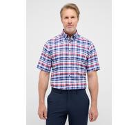 Kurzarmhemd ETERNA "MODERN FIT", Herren, Gr. L, US-Größen, rot, 48% Baumwolle, 52% Lyocell, tailliert, Hemden, EASY IRON (bügelleicht) (44631543-L) rot