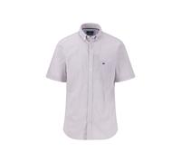 Kurzarmhemd FYNCH-HATTON, Herren, Gr. XL, N-Gr, peony, Web, Obermaterial: 100% Baumwolle, bedruckt, bestickt, normal hüftbedeckend, Rundhals, Hemden Kurzarmhemd, mit Brusttasche und Logo-Stickerei (83