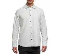 Kurzarmhemd INDICODE "INTryp Long Sleeve", Herren, Gr. XXL, N-Gr, pastel blau, Web, Obermaterial: 55% Leinen, 45% Baumwolle, gestreift, regular fit, Hemden (24637546-XXL) pastel blau