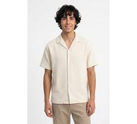 Jack & Jones Montauk Crochet Kurzarmhemd M Antique White