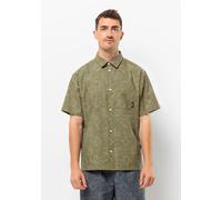 Jack Wolfskin Karana Shirt Men Kurzarm Hemd Herren S bay leaf Bay Leaf