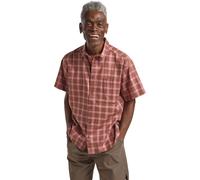 Jack Wolfskin Herren Planalto Shirt Hemd, Check Dark Rust, S EU