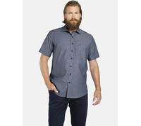 Jan Vanderstorm Herren Doppelpack Hemd Evin 2er-Pack Kurzarmhemd | 100% Baumwolle | große Größen von L-7XL weiß, 5XL (XXXXXL) - 51/52