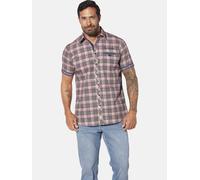 Jan Vanderstorm Kurzarmhemd Herren Comfort Fit Baumwolle pink, L
