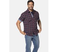 Jan Vanderstorm Comfort Fit Hemd Kurzarm dunkelblau