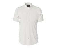 Kurzarmhemd JOOP "Pit", Herren, Gr. 42, N-Gr, weiß, Web, Obermaterial: 70% Lyocell, 30% Leinen, slim fit, Hemden (70744556-42) weiß