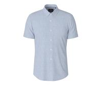 Kurzarmhemd JOOP "Pit", Herren, Gr. 45, N-Gr, lt, pastel blau, Web, Obermaterial: 70% Lyocell, 30% Leinen, slim fit, Hemden (76445919-45) lt, pastel blau