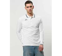 Kurzarmhemd KAPPA "Kappa Polo shirt KMLogo", Herren, Gr. M, Normalgrößen, weiß, blau marine, Obermaterial: 100% Baumwolle, Hemden (41370811-M) weiß, blau marine
