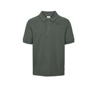 Kurzarmhemd KAPPA "Kappa Polo shirt KMLogo", Herren, Gr. S, Normalgrößen, grün schwarzish, Obermaterial: 100% Baumwolle, Hemden (72464732-S) grün schwarzish