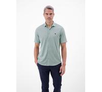 LERROS Kurzarmhemd mit Minimalprint, 100 % Baumwolle - Mint Water L