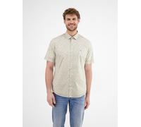 LERROS Halbarmhemd, sommerlich gemustert - White S