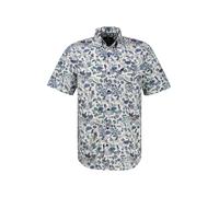 LERROS Kurzarmhemd mit sportivem Button-down-Kragen - Broken White XXXL