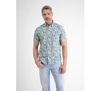 LERROS Herren Sommerhemd, floral bedruckt - White L