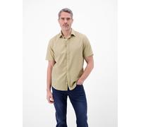 LERROS Kurzarmhemd im Knitterlook - Gravel Beige XXXL