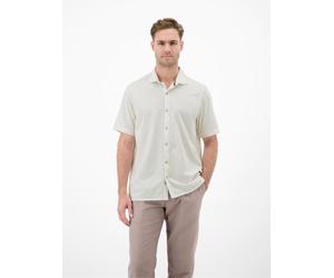 Kurzarmhemd LERROS "Performance 1/2 Hemd mit COOL & DRY Funktion", Herren, Gr. XXL, Normalgrößen, broken weiß, 75% Baumwolle, 25% Polyester, Hemden (57920509-XXL) broken weiß