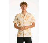 Kurzarmhemd LINDBERGH "Freizeithemd (Kurzarm) Regular Fit", Herren, Gr. XL, Normalgrößen, beige (weiß), Obermaterial: 100% Baumwolle, Hemden (98756236-XL) weiß