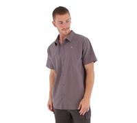 Particle Grey Hurley Low Tide Short Sleeve Shirt Grau M Mann