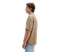 Kurzarmhemd MARC O'POLO "aus reinem Leinen", Herren, Gr. S, Normalgrößen, charleston gray, Obermaterial: 100% Leinen, unifarben, regular fit normal, normaler Saum, Hemden (95747820-S) charleston gray