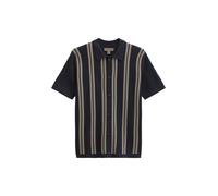 Kurzarmhemd MARC O'POLO "DFB Travel Collection", Herren, Gr. XL, N-Gr, deep night blau, Strick, Obermaterial: 100% Baumwolle, normal normal, Hemden (15539620-XL) deep night blau