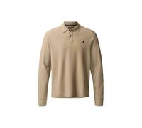 Kurzarmhemd MCS "MCS Polo long sleeve MCRockwall", Herren, Gr. 3XL, Normalgrößen, silber mink, Obermaterial: 100% Baumwolle, Hemden (15978562-XXXL) silber mink