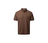 Kurzarmhemd MCS "MCS Polo MCHurst", Herren, Gr. L, Normalgrößen, bracken, Obermaterial: 100% Baumwolle, Hemden (93959157-L) bracken