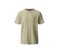 Kurzarmhemd MCS "MCS T-shirt Colin", Herren, Gr. XL, Normalgrößen, laurel oak, Obermaterial: 80% Baumwolle, 20% Polyester, Hemden (89470944-XL) laurel oak