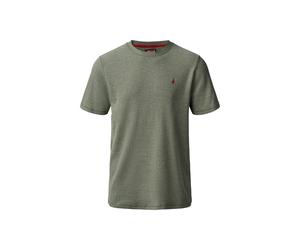 Kurzarmhemd MCS "MCS T-shirt MCColin Waffle", Herren, Gr. XL, Normalgrößen, beetle, Obermaterial: 80% Baumwolle, 20% Polyester, Hemden (13893912-XL) beetle