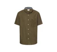 Kurzarmhemd mit Kontrastdetails Blau M