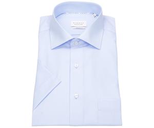 Kurzarmhemd - Modern Fit - Kentkragen - hellblau Eterna