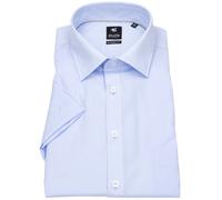 Kurzarmhemd - Modern Fit - Kentkragen - hellblau Pure
