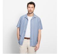 Kurzarmhemd OLYMP, Herren, Gr. 3XL, N-Gr, blau, Obermaterial: 100% Baumwolle, regular fit normal, Hemden, Freizeithemd, regular fit, Reverskragen (65563869-XXXL) blau